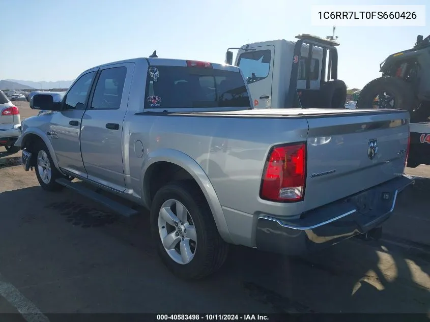 2015 Ram 1500 Outdoorsman VIN: 1C6RR7LT0FS660426 Lot: 40583498