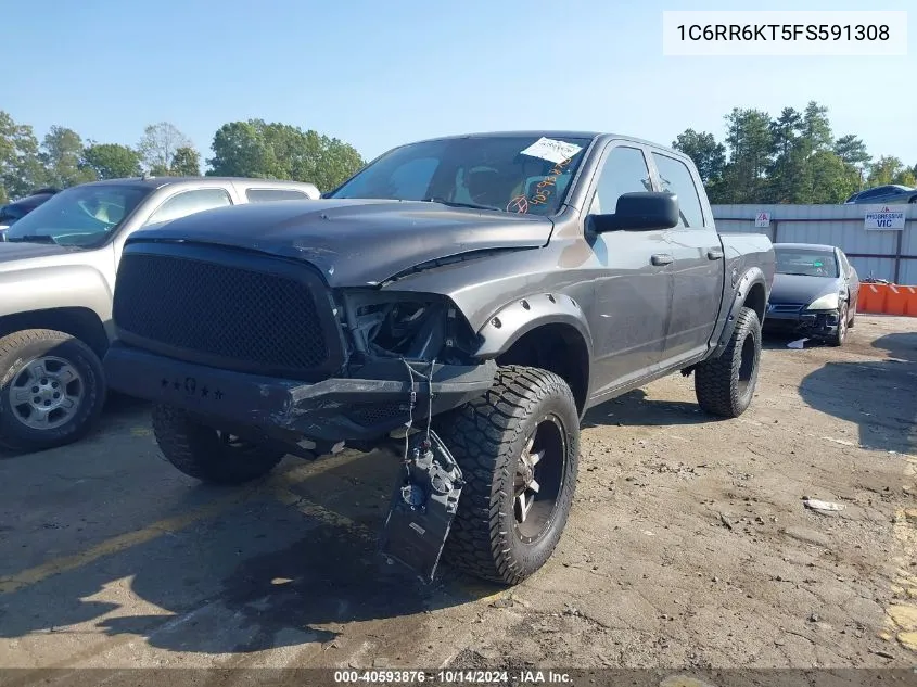 2015 Ram 1500 Express VIN: 1C6RR6KT5FS591308 Lot: 40593876