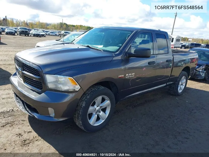 2015 Ram 1500 Express VIN: 1C6RR7FT6FS548564 Lot: 40604921