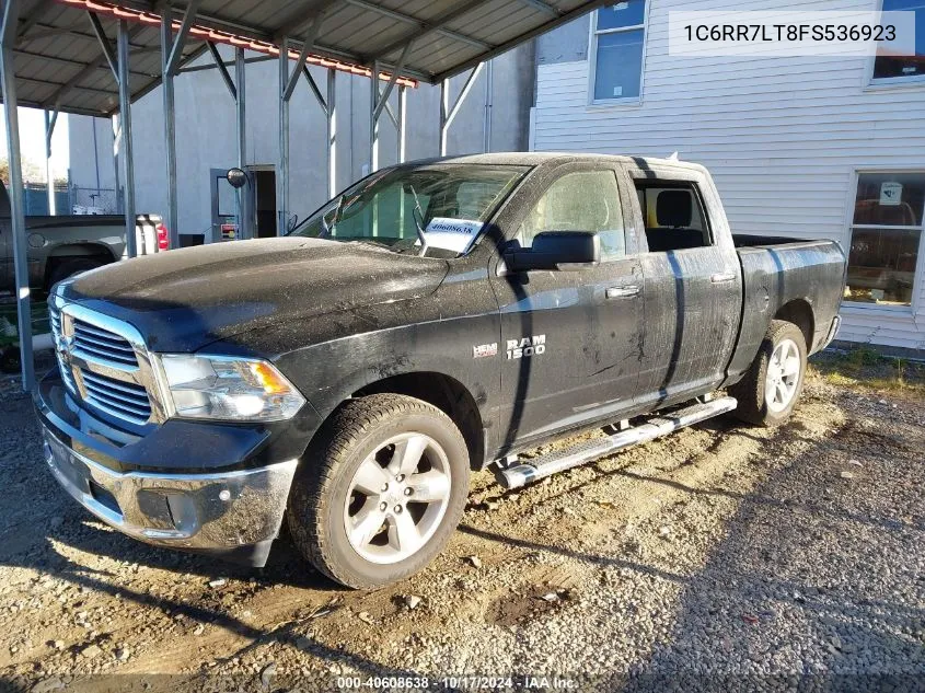 2015 Ram 1500 Big Horn VIN: 1C6RR7LT8FS536923 Lot: 40608638