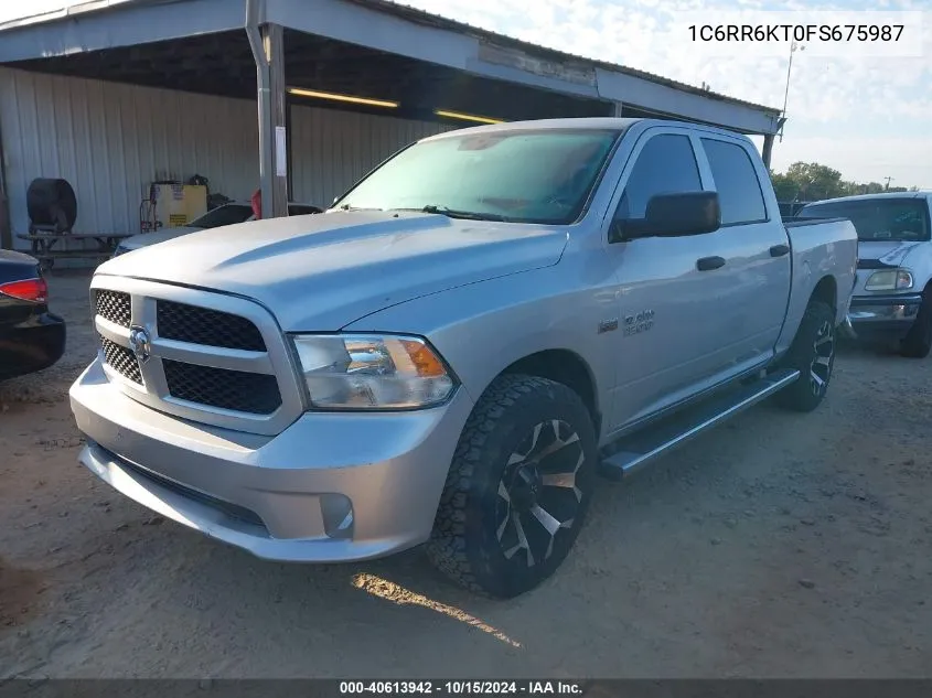 2015 Ram 1500 Express VIN: 1C6RR6KT0FS675987 Lot: 40613942