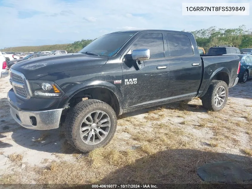 2015 Ram 1500 Laramie VIN: 1C6RR7NT8FS539849 Lot: 40616077