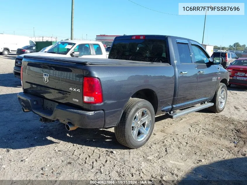 2015 Ram 1500 Express VIN: 1C6RR7FT9FS587696 Lot: 40627865