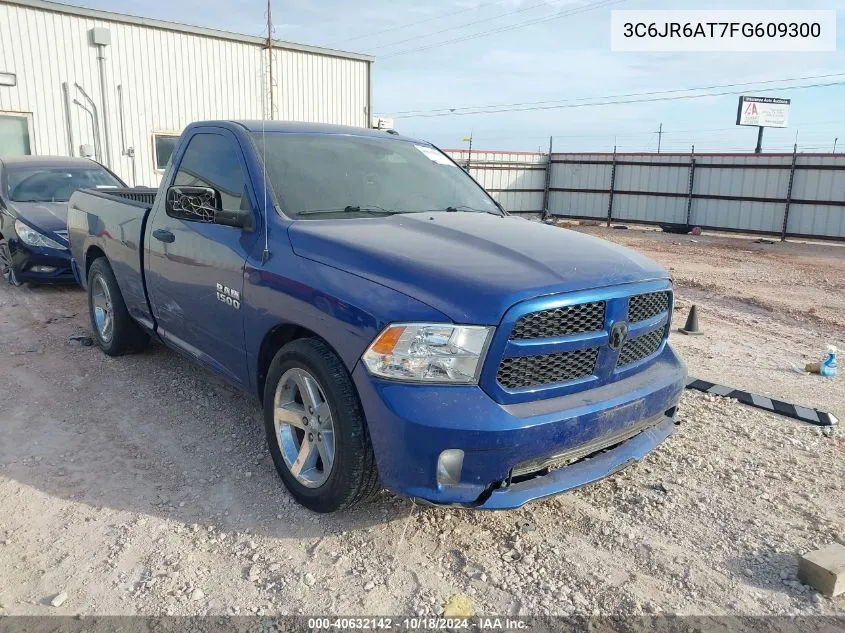 2015 Ram 1500 Express VIN: 3C6JR6AT7FG609300 Lot: 40632142