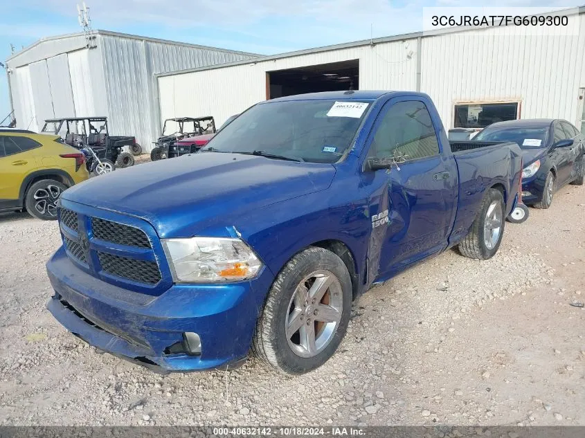 2015 Ram 1500 Express VIN: 3C6JR6AT7FG609300 Lot: 40632142