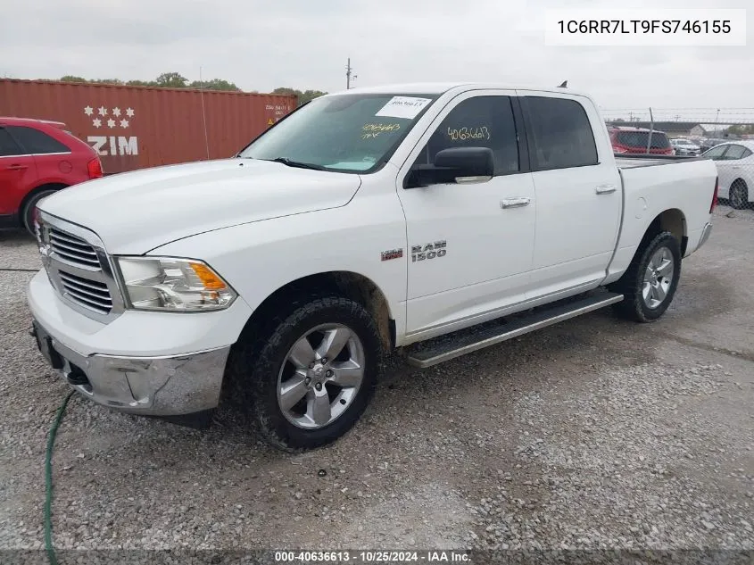 2015 Ram 1500 Big Horn VIN: 1C6RR7LT9FS746155 Lot: 40636613