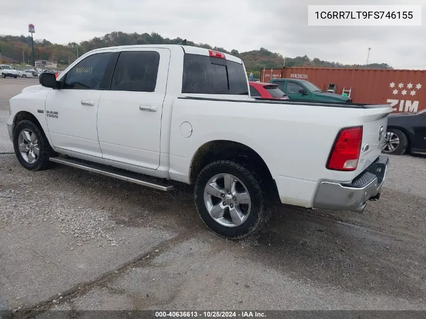 2015 Ram 1500 Big Horn VIN: 1C6RR7LT9FS746155 Lot: 40636613