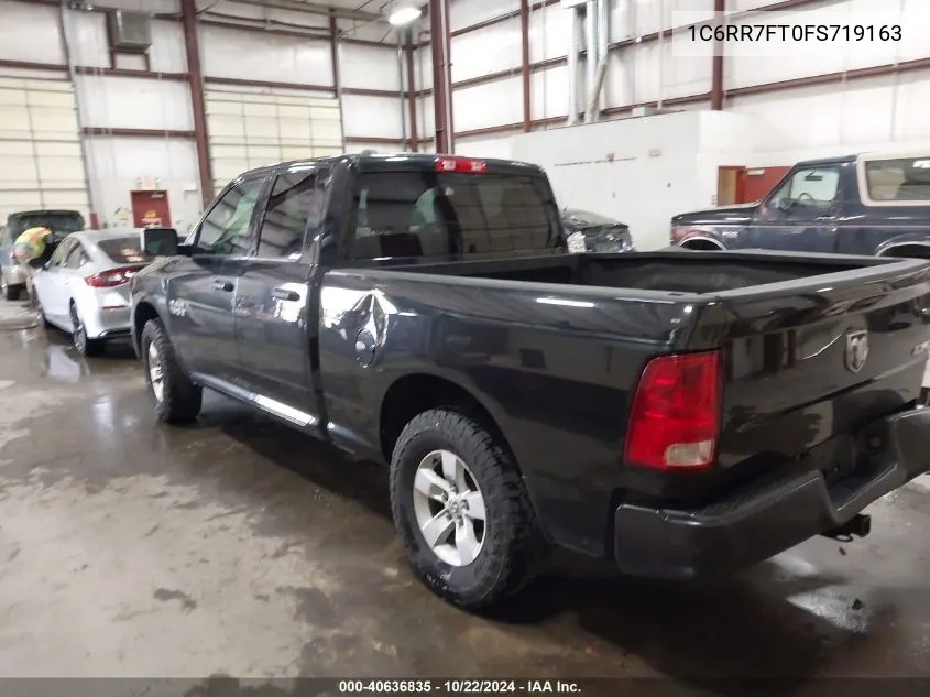 2015 Ram 1500 Tradesman VIN: 1C6RR7FT0FS719163 Lot: 40636835