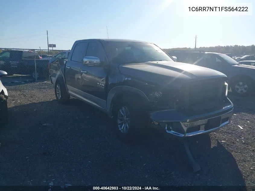 2015 Ram 1500 Laramie VIN: 1C6RR7NT1FS564222 Lot: 40642983