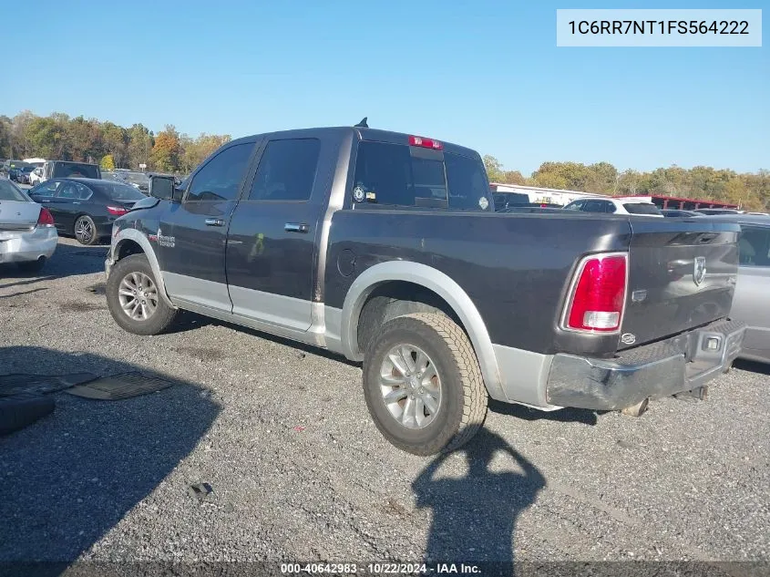 2015 Ram 1500 Laramie VIN: 1C6RR7NT1FS564222 Lot: 40642983