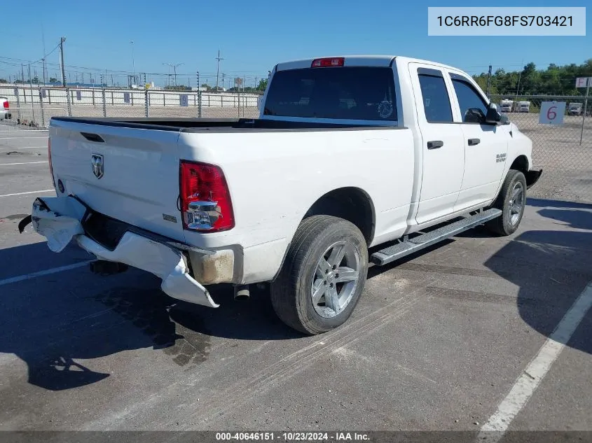 1C6RR6FG8FS703421 2015 Ram 1500 Tradesman