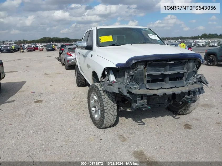 2015 Ram 1500 Laramie VIN: 1C6RR7NT0FS643056 Lot: 40671972