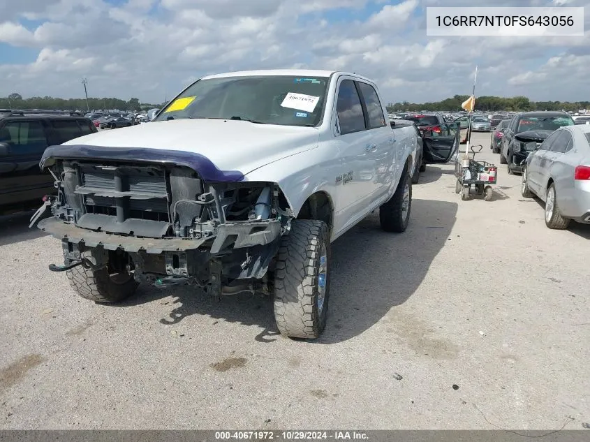 2015 Ram 1500 Laramie VIN: 1C6RR7NT0FS643056 Lot: 40671972