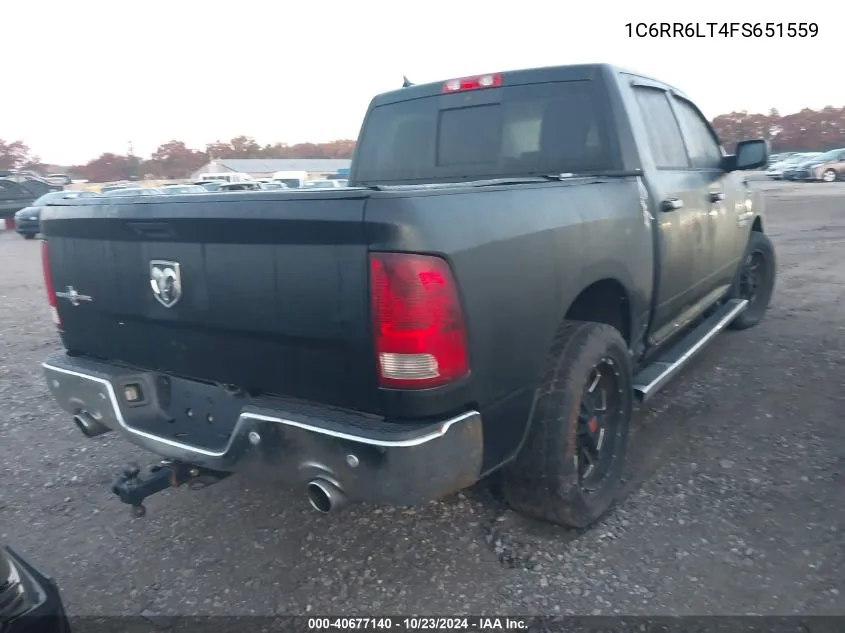 2015 Ram 1500 Lone Star VIN: 1C6RR6LT4FS651559 Lot: 40677140