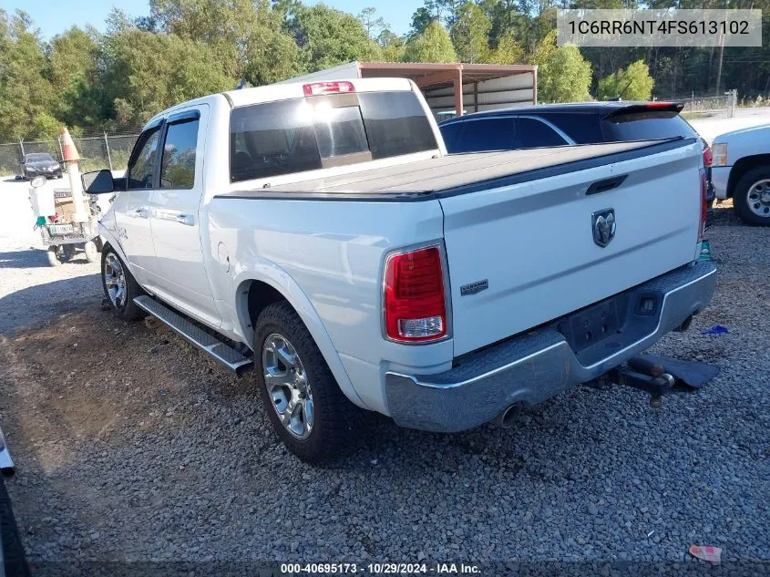 2015 Ram 1500 Laramie VIN: 1C6RR6NT4FS613102 Lot: 40695173