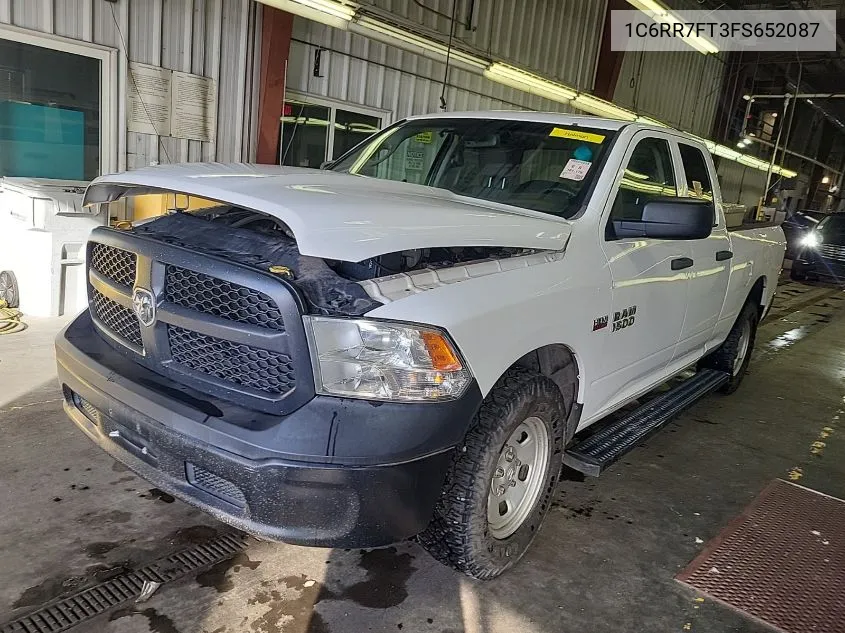 2015 Ram 1500 Tradesman VIN: 1C6RR7FT3FS652087 Lot: 40697046