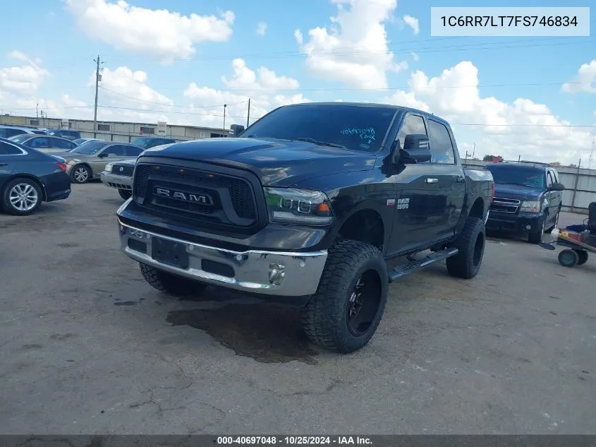 2015 Ram 1500 Lone Star VIN: 1C6RR7LT7FS746834 Lot: 40697048