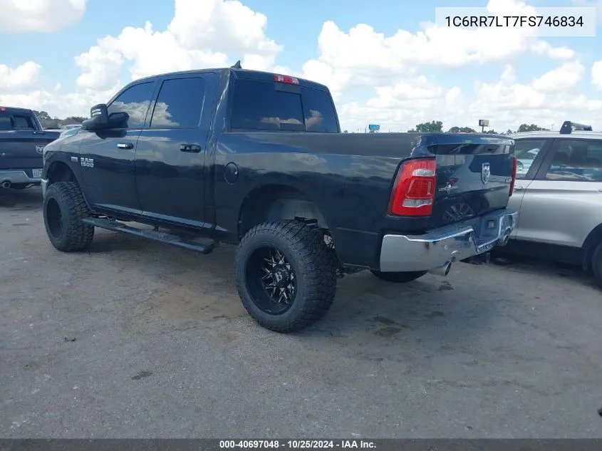 2015 Ram 1500 Lone Star VIN: 1C6RR7LT7FS746834 Lot: 40697048