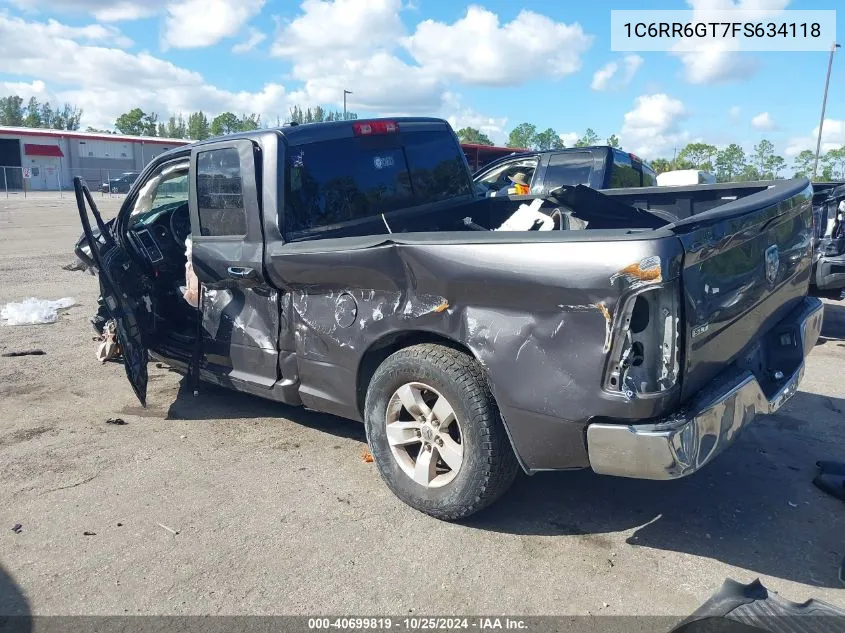 2015 Ram 1500 Slt VIN: 1C6RR6GT7FS634118 Lot: 40699819