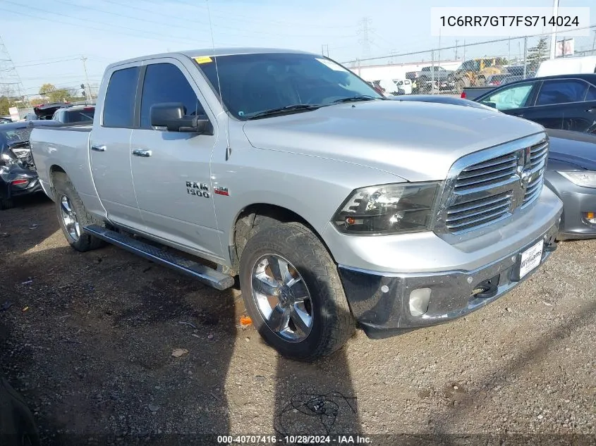 2015 Ram 1500 Big Horn VIN: 1C6RR7GT7FS714024 Lot: 40707416