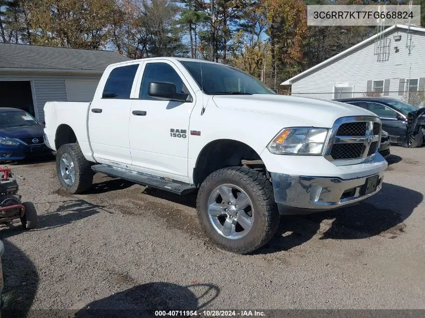 2015 Ram 1500 St VIN: 3C6RR7KT7FG668824 Lot: 40711954