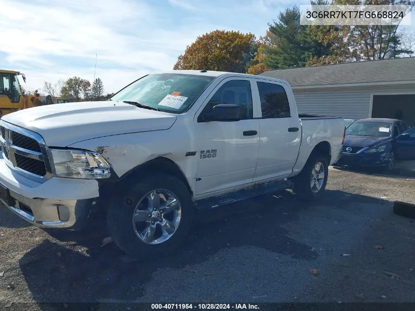 2015 Ram 1500 St VIN: 3C6RR7KT7FG668824 Lot: 40711954