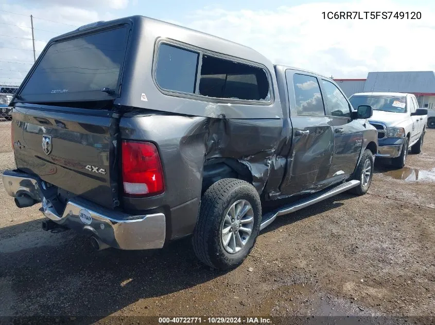 1C6RR7LT5FS749120 2015 Ram 1500 Lone Star