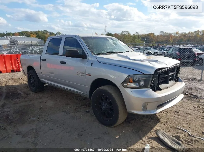 2015 Ram 1500 Express VIN: 1C6RR7KT5FS596093 Lot: 40731567