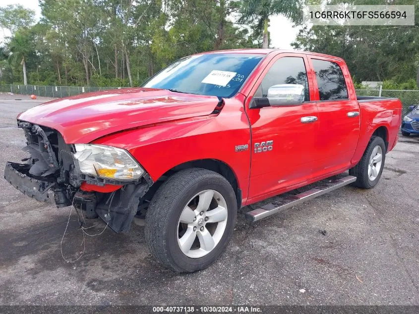 2015 Ram 1500 Express VIN: 1C6RR6KT6FS566594 Lot: 40737138