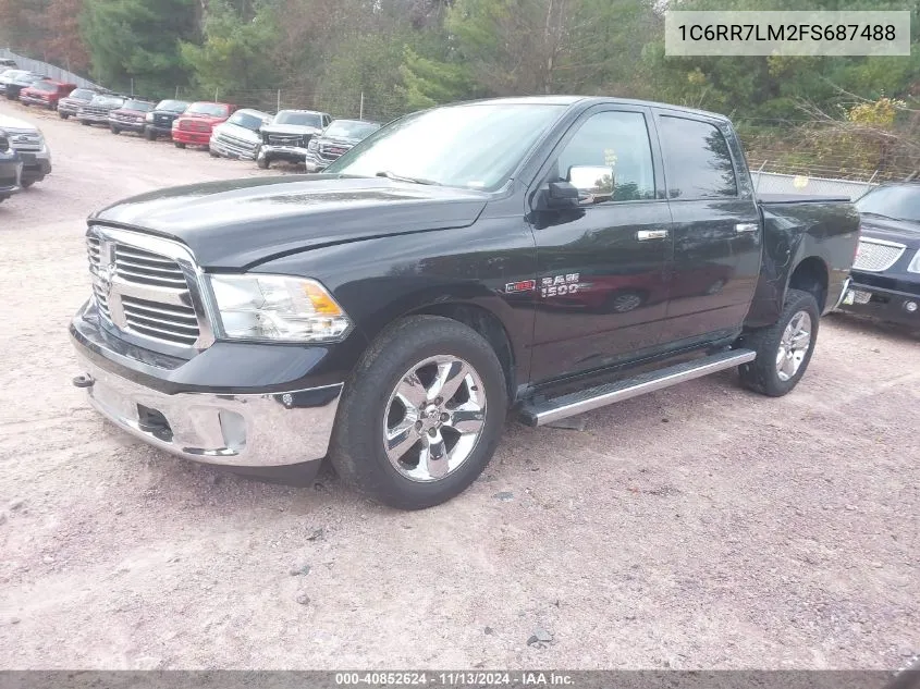 1C6RR7LM2FS687488 2015 Ram 1500 Slt