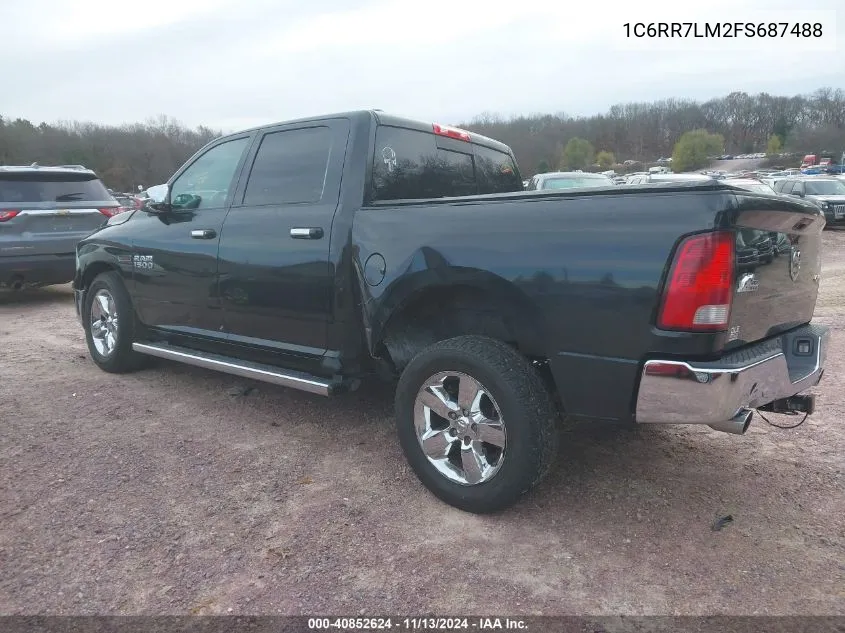 1C6RR7LM2FS687488 2015 Ram 1500 Slt