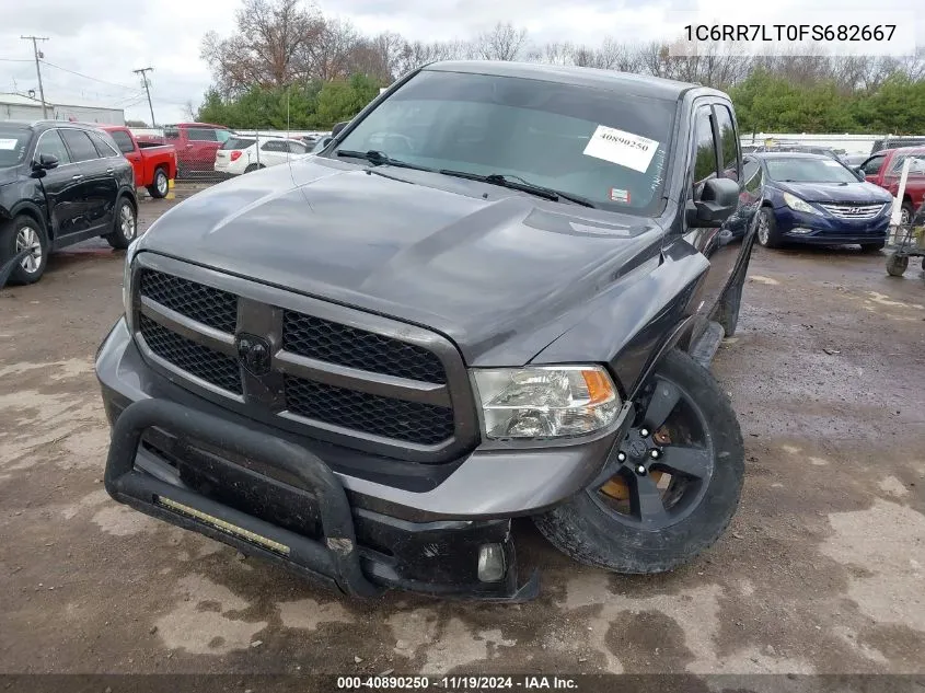 2015 Ram 1500 Outdoorsman VIN: 1C6RR7LT0FS682667 Lot: 40890250