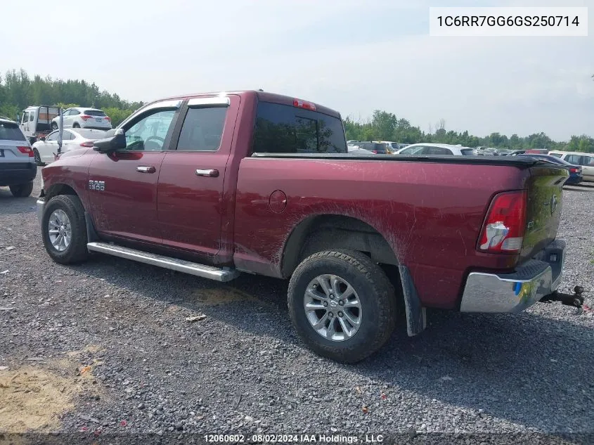 1C6RR7GG6GS250714 2016 Ram 1500 Slt