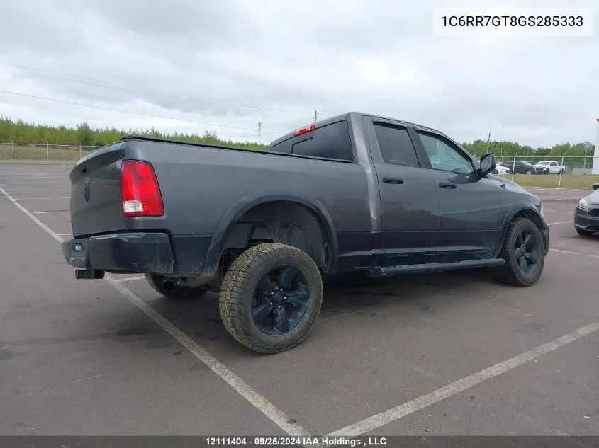 2016 Ram 1500 Slt VIN: 1C6RR7GT8GS285333 Lot: 12111404