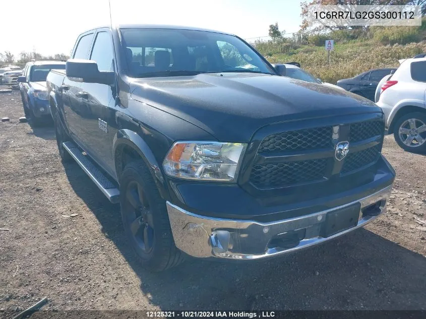 2016 Ram 1500 Slt VIN: 1C6RR7LG2GS300112 Lot: 12125321