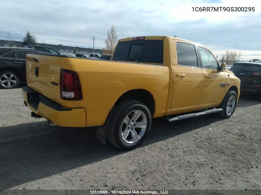 2016 Ram 1500 Sport VIN: 1C6RR7MT9GS300295 Lot: 12132069