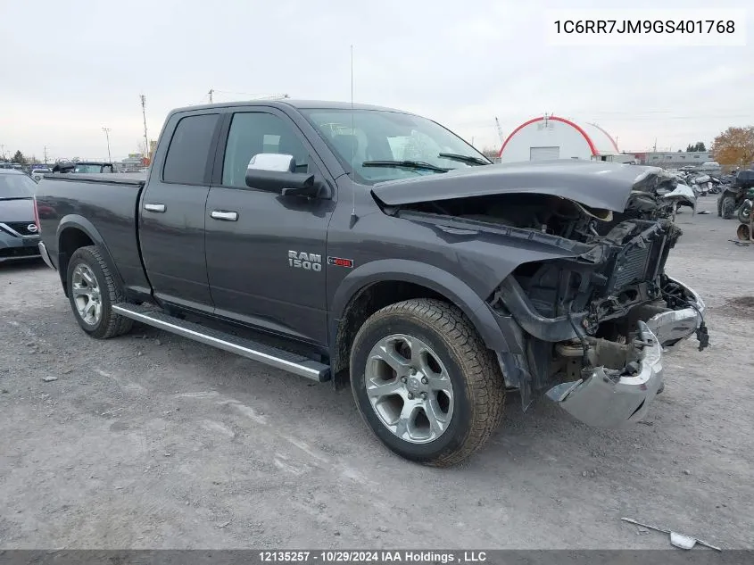 1C6RR7JM9GS401768 2016 Ram 1500 Laramie