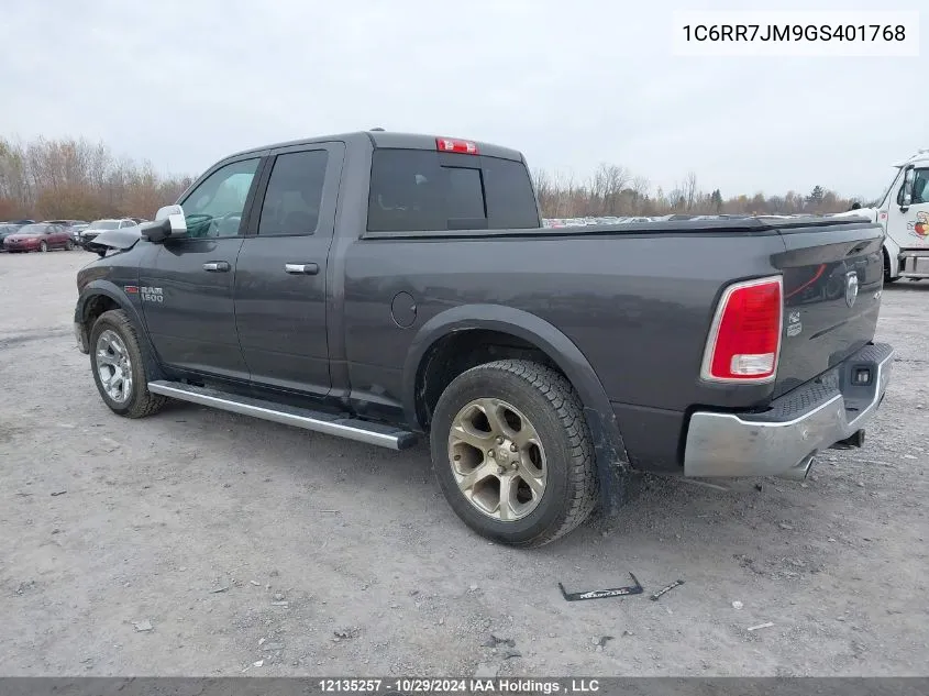 1C6RR7JM9GS401768 2016 Ram 1500 Laramie