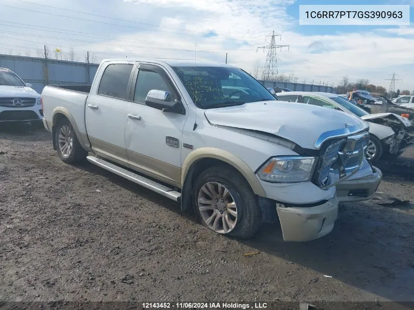 2016 Ram 1500 Longhorn VIN: 1C6RR7PT7GS390963 Lot: 12143452