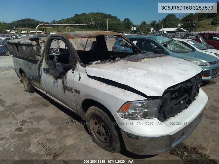 3C6JR6DT6GG257579 2016 Ram 1500 Tradesman