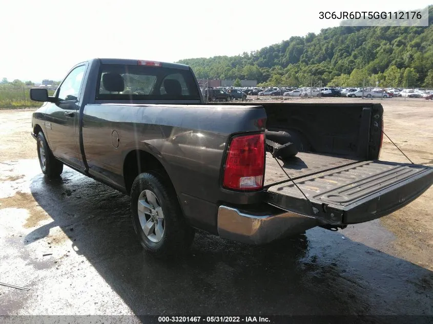 3C6JR6DT5GG112176 2016 Ram 1500 Tradesman