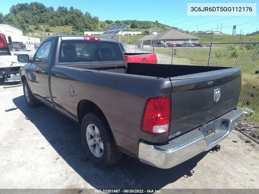 3C6JR6DT5GG112176 2016 Ram 1500 Tradesman