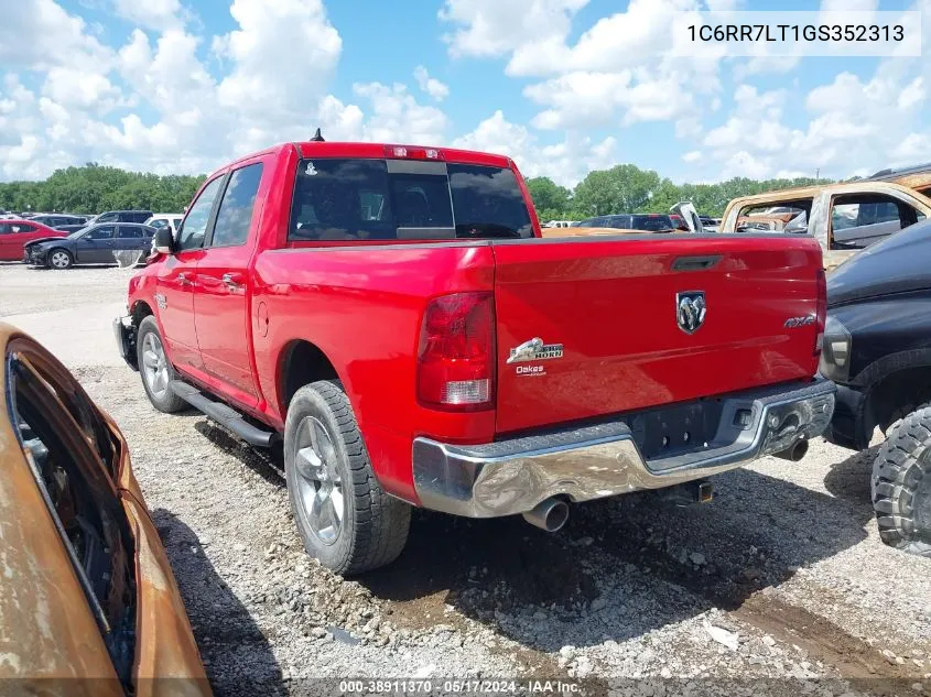 2016 Ram 1500 Big Horn VIN: 1C6RR7LT1GS352313 Lot: 38911370