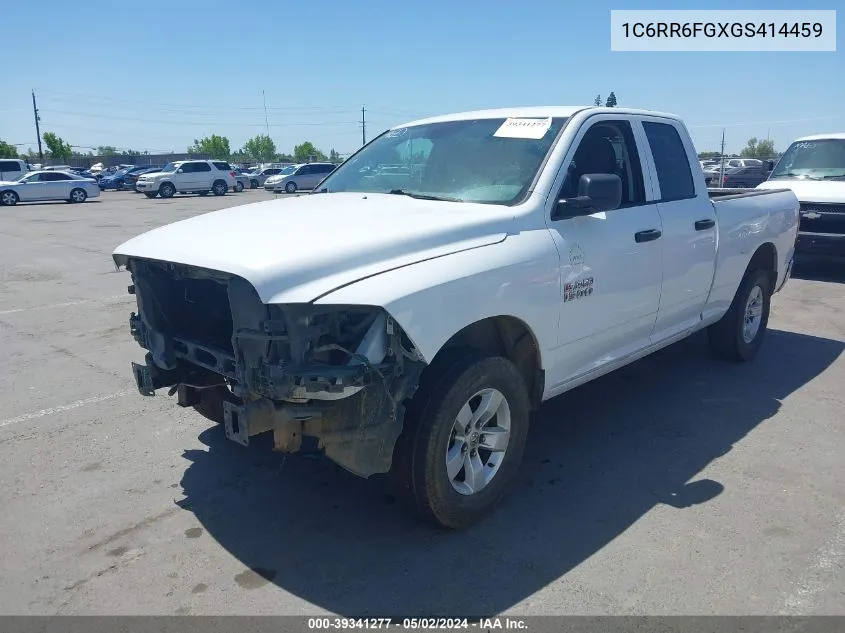 1C6RR6FGXGS414459 2016 Ram 1500 Tradesman