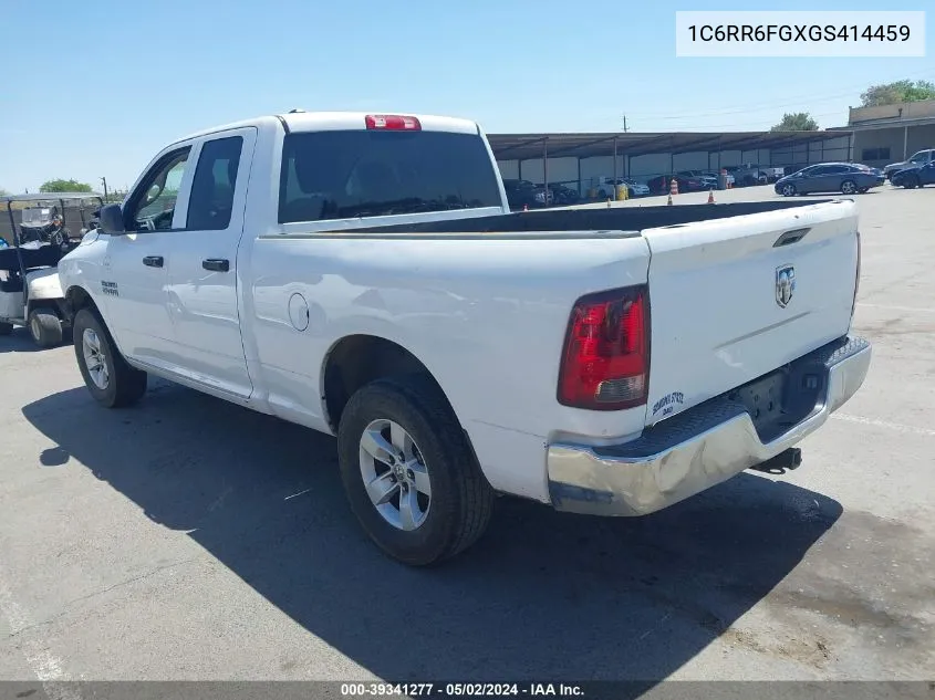 1C6RR6FGXGS414459 2016 Ram 1500 Tradesman