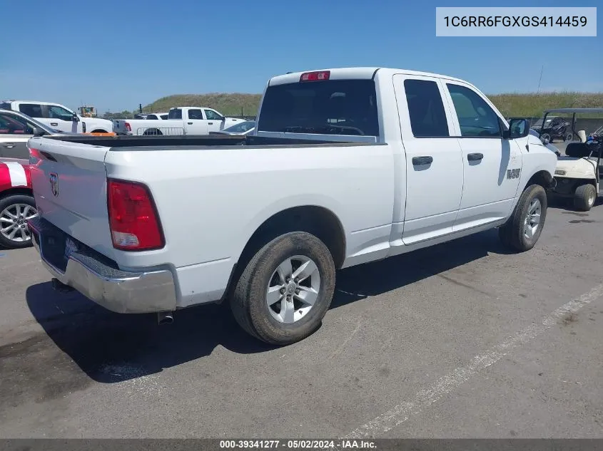 1C6RR6FGXGS414459 2016 Ram 1500 Tradesman