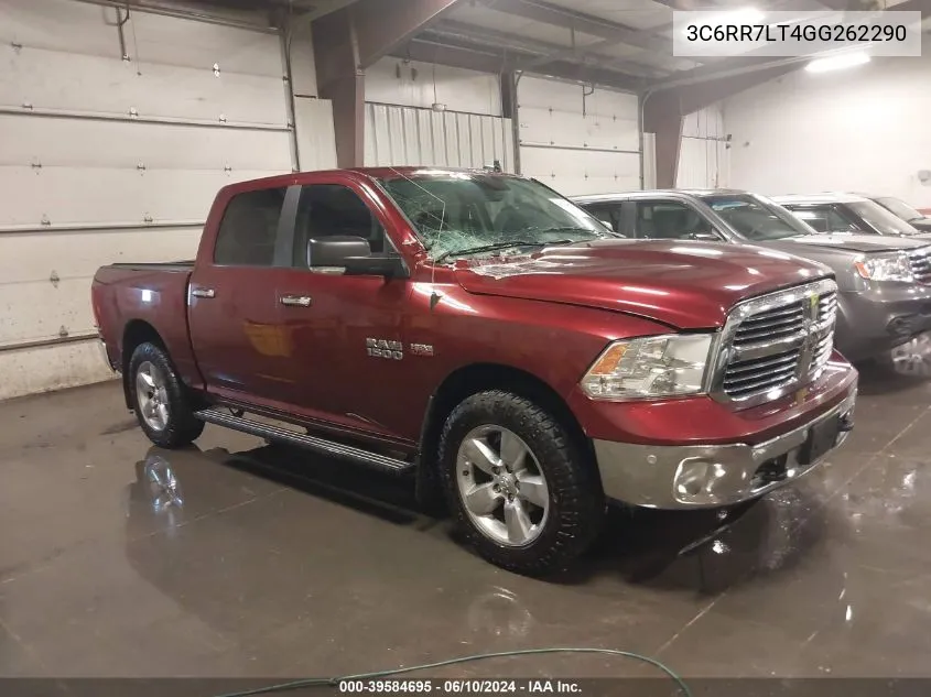 2016 Ram 1500 Big Horn VIN: 3C6RR7LT4GG262290 Lot: 39584695