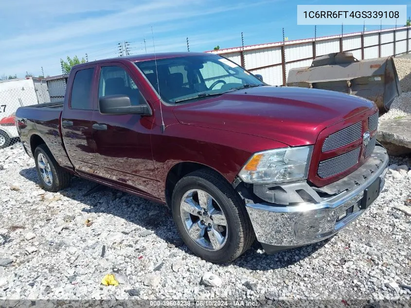 1C6RR6FT4GS339108 2016 Ram 1500 Tradesman