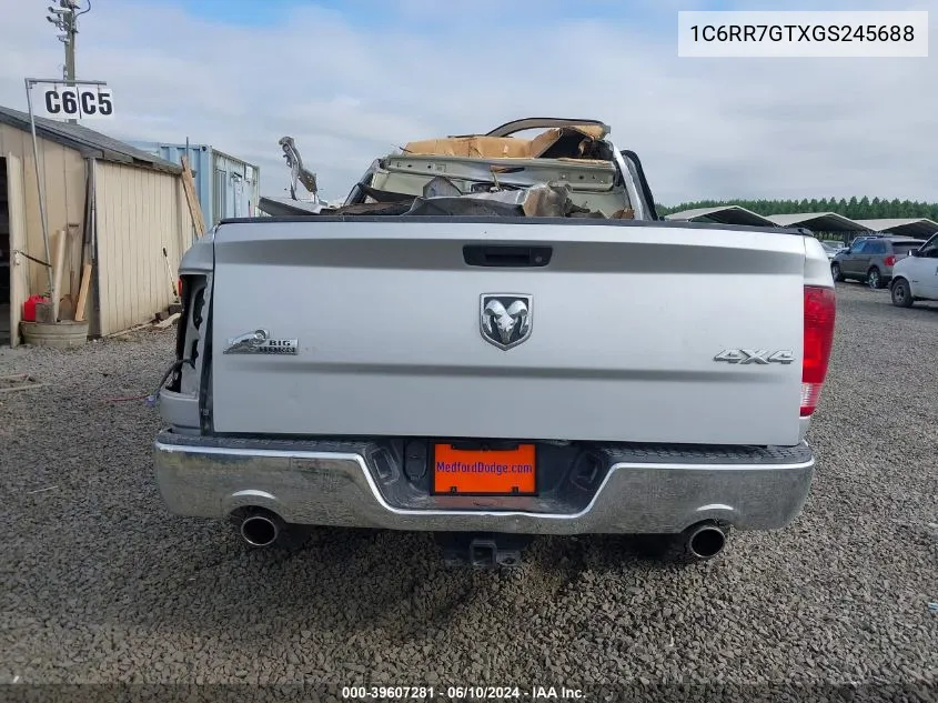 1C6RR7GTXGS245688 2016 Ram 1500 Big Horn