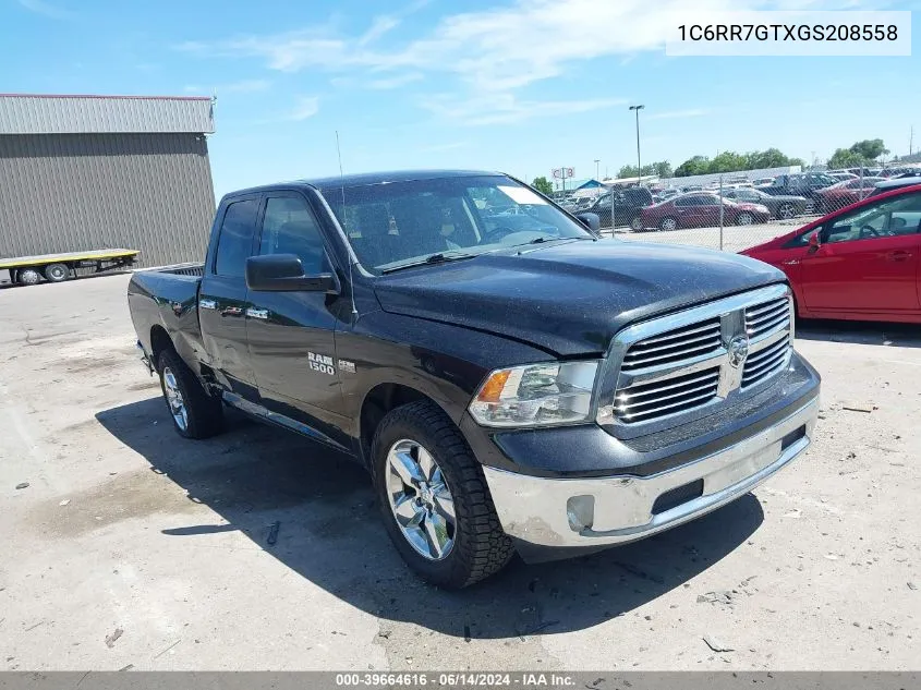 1C6RR7GTXGS208558 2016 Ram 1500 Big Horn